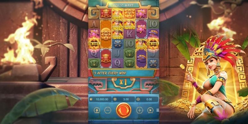 Nổ Hũ Aztec – Khám Phá Vàng Ròng Của Thánh Địa Rừng Rậm 2 Không gian game mãn nhãn nhờ hình ảnh chất lượng cao