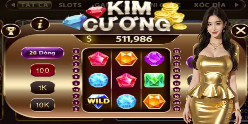 Nổ hũ kim cương duy trì cấu trúc thưởng ổn định