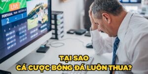 chi tiết nguyên nhân tại sao cá cược bóng đá luôn thua